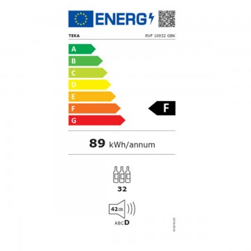 Teka RVF 10032 GBK Συντηρητής Κρασιών 32 Φιαλών